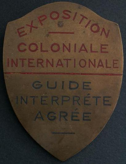 S77 -insigne guide interprte