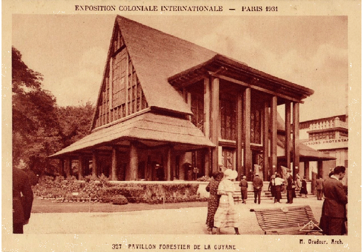 Pavillon de la Guyane
