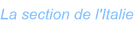 La section de l Italie