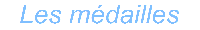 Les mdailles