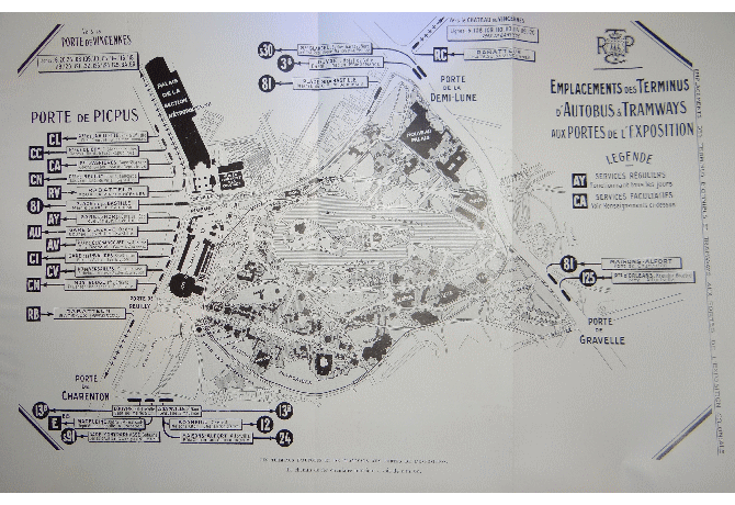 Emplacement des terminus d autobus