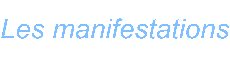 Les manifestations