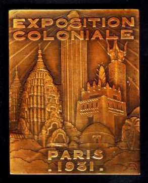 Plaque souvenir Lyautey (verso)